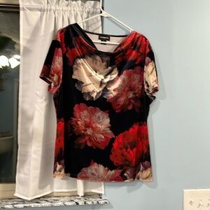 Skirt and top floral print